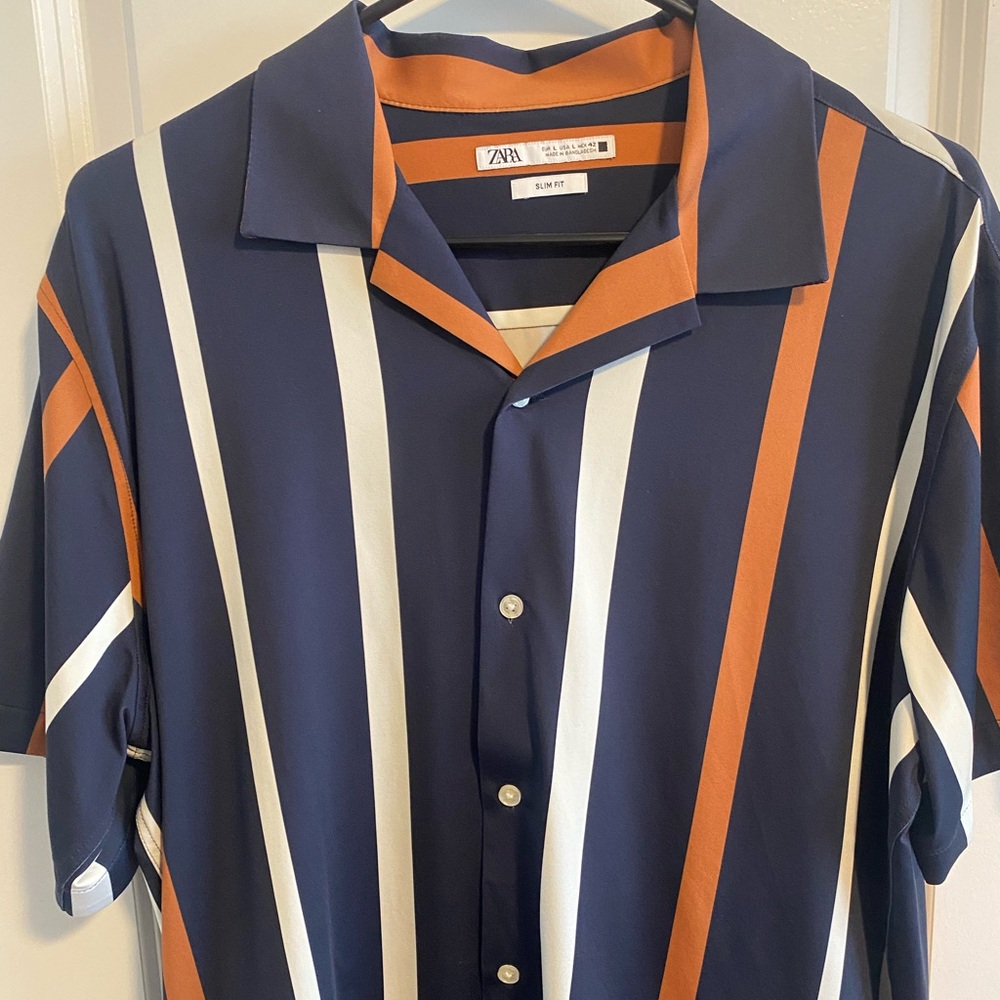 Zara Camp Collar Shirt